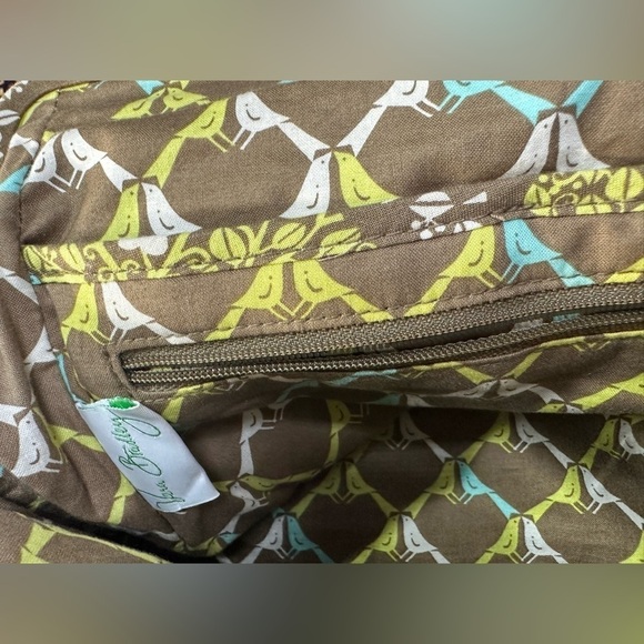 Vera Bradley Alice Frame Kiss-lock Bag. Pattern: Sitting in a Tree: birds & tree - Picture 8 of 13